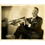 ARMSTRONG LOUIS: (1901-1971) American jazz trumpeter and vocalist.
