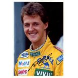 SCHUMACHER MICHAEL: (1969- ) German motor racing Driver.