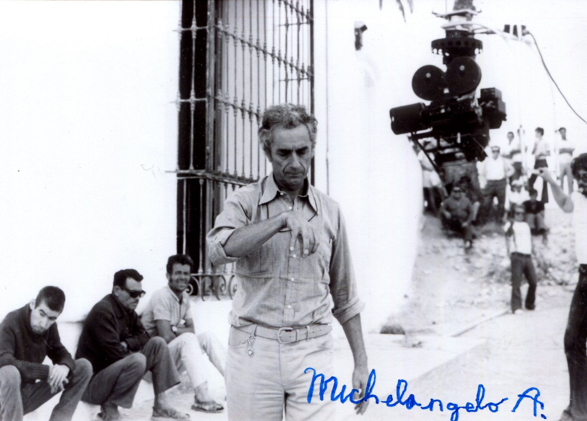 ANTONIONI MICHELANGELO: (1912-2007) Italian film director.