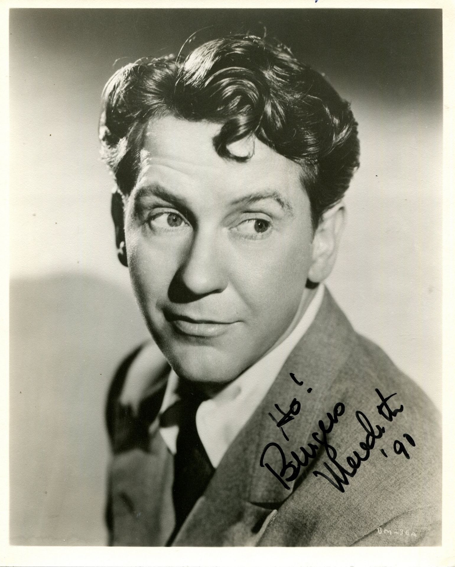 MEREDITH BURGESS: (1907-1997) American Actor, Filmmaker and theatre actor.