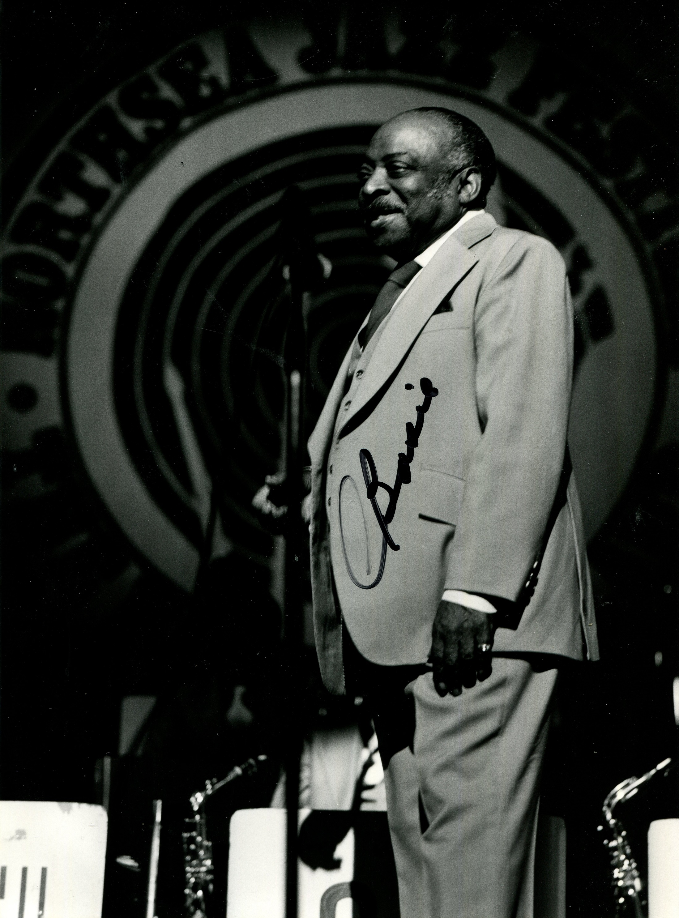 BASIE COUNT: (1904-1984) American jazz Pianist and Composer.