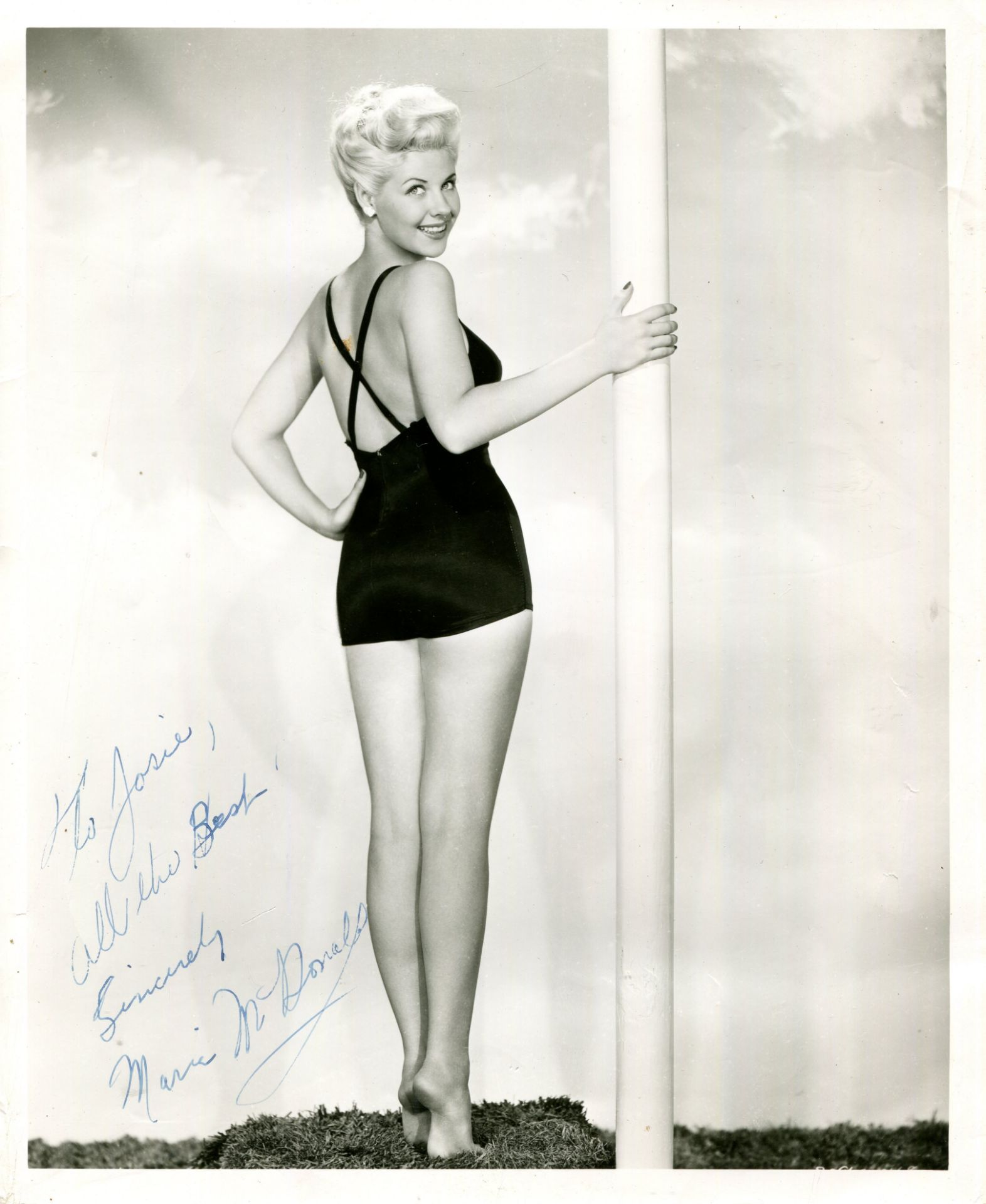MCDONALD MARIE: (1923-1965) American actress and singer.
