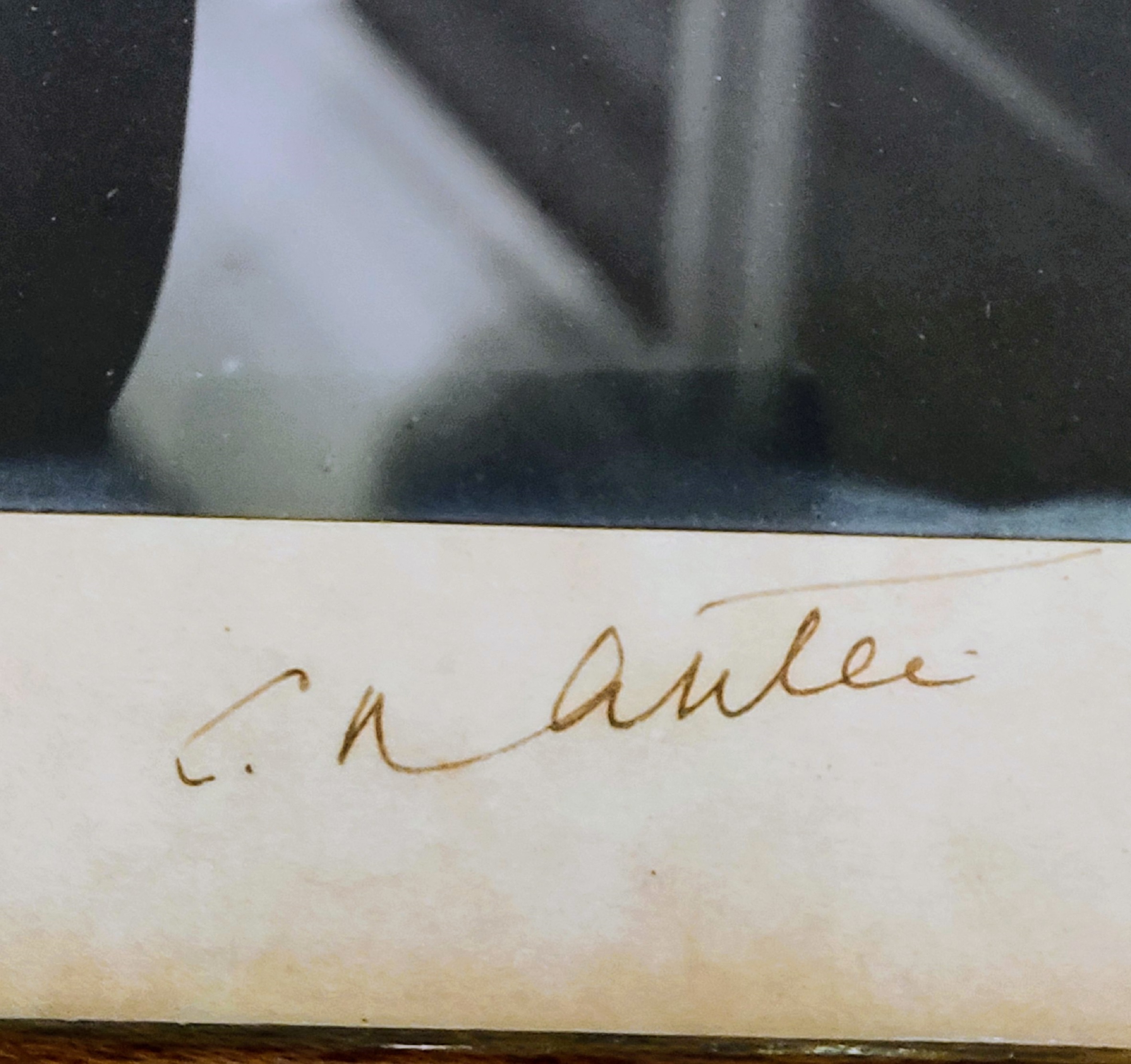 ATTLEE CLEMENT: (1883-1967) British Prime Minister 1945-51. A fine vintage signed 8 x 11. - Image 2 of 2
