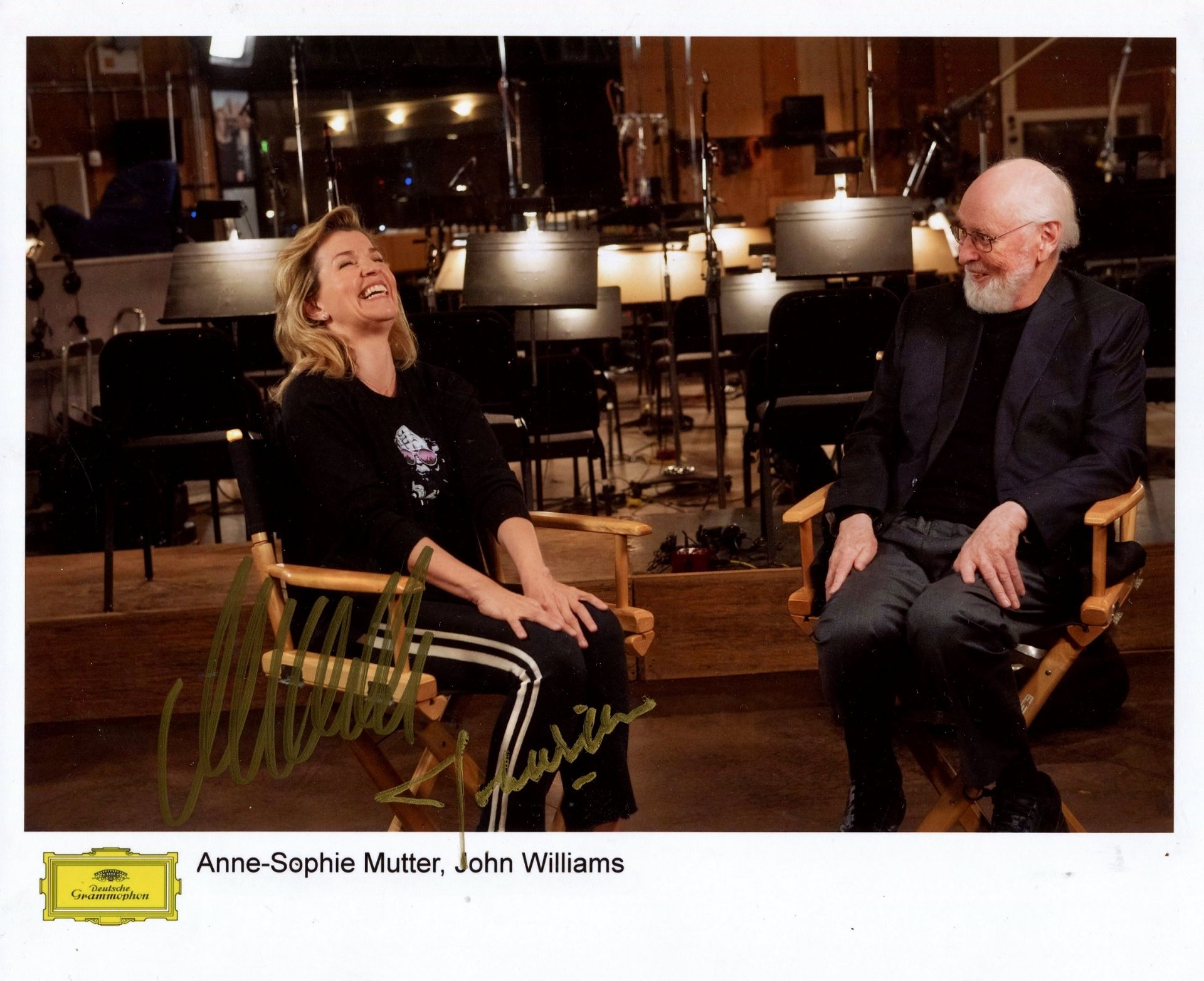 WILLIAMS JOHN & MUTTER ANNE-SOPHIE: John Williams (1932- ) American Composer and Conductor.