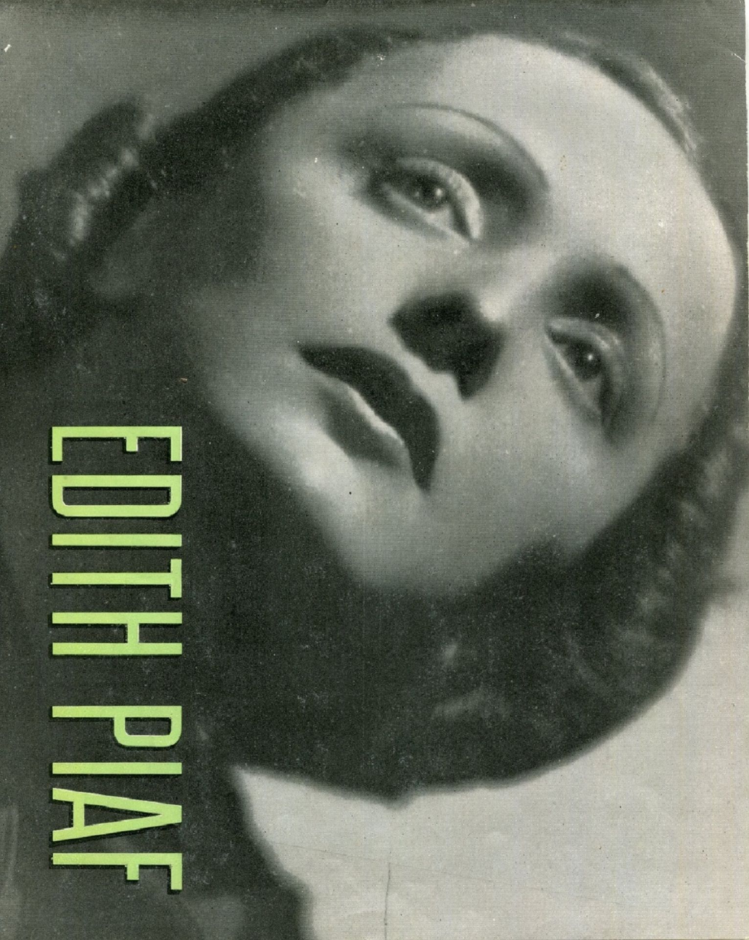 PIAF EDITH: (1915-1963) French Singer. - Image 2 of 2