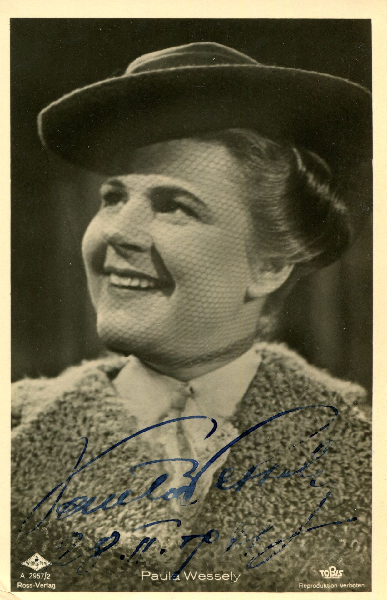 NAZI CINEMA: Selection of vintage signed postcard photographs, - Image 9 of 12