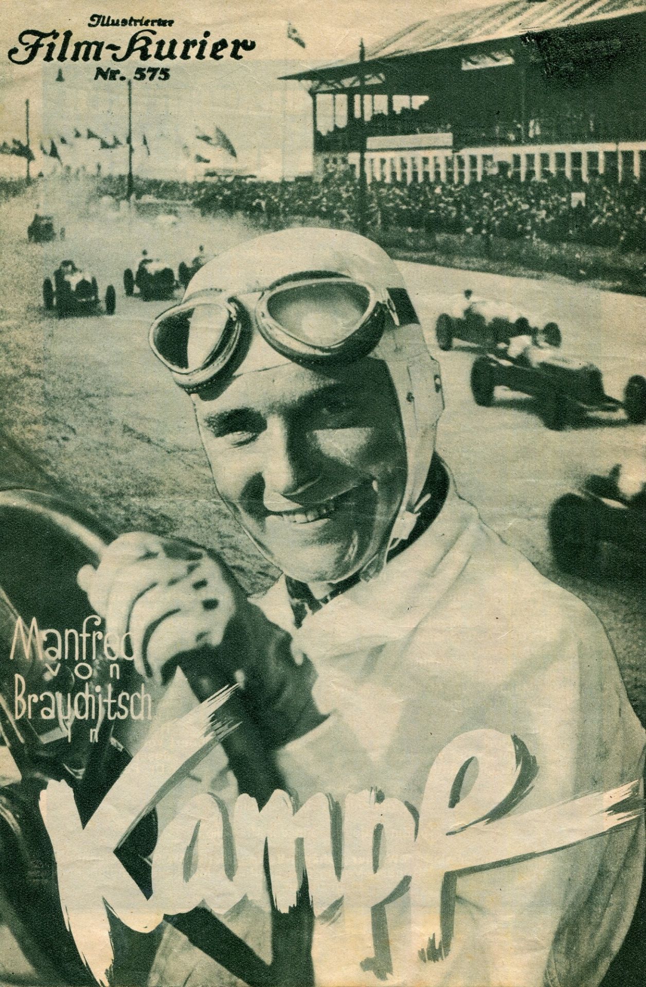 BRAUCHITSCH MANFRED VON: (1905-2003) German motor racing driver of the 1930s. - Bild 2 aus 2