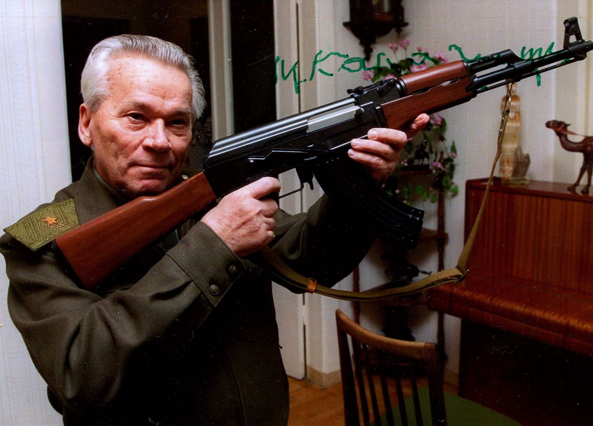 KALASHNIKOV MIKHAIL: (1919-2013) Russian General, Engineer and small arms Designer.