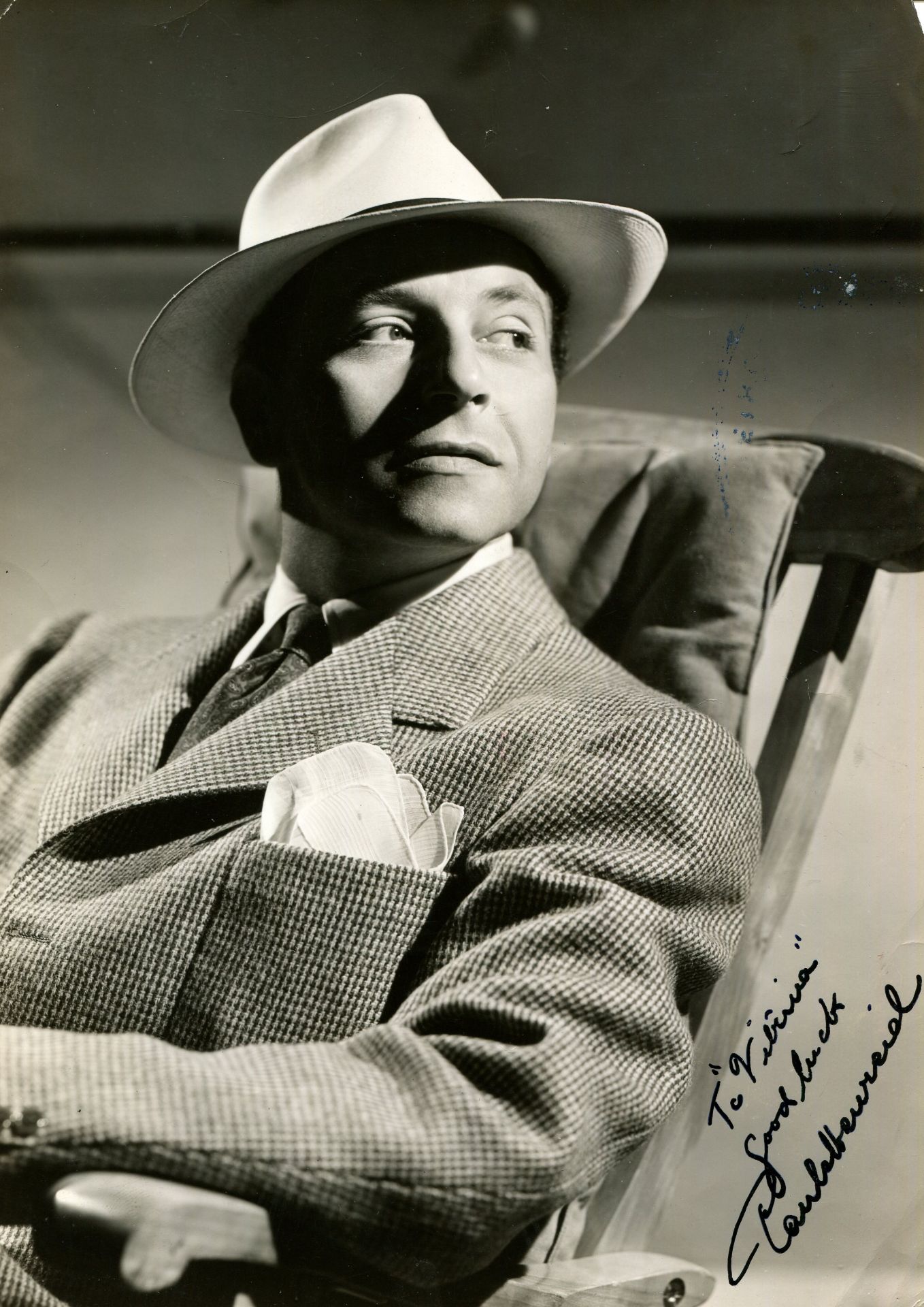 HENREID PAUL: (1908-1992) Austrian-British-American actor,