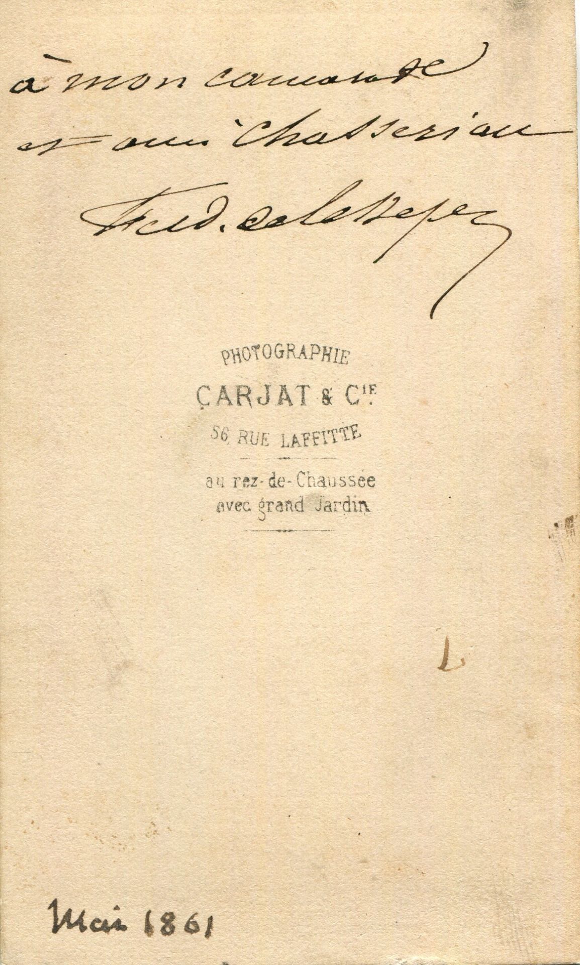 LESSEPS FERDINAND DE: (1805-1894) French diplomat and developer of the Suez Canal.