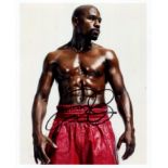 MAYWEATHER FLOYD: (1977- ) American Boxer, World Champion in five different categories.