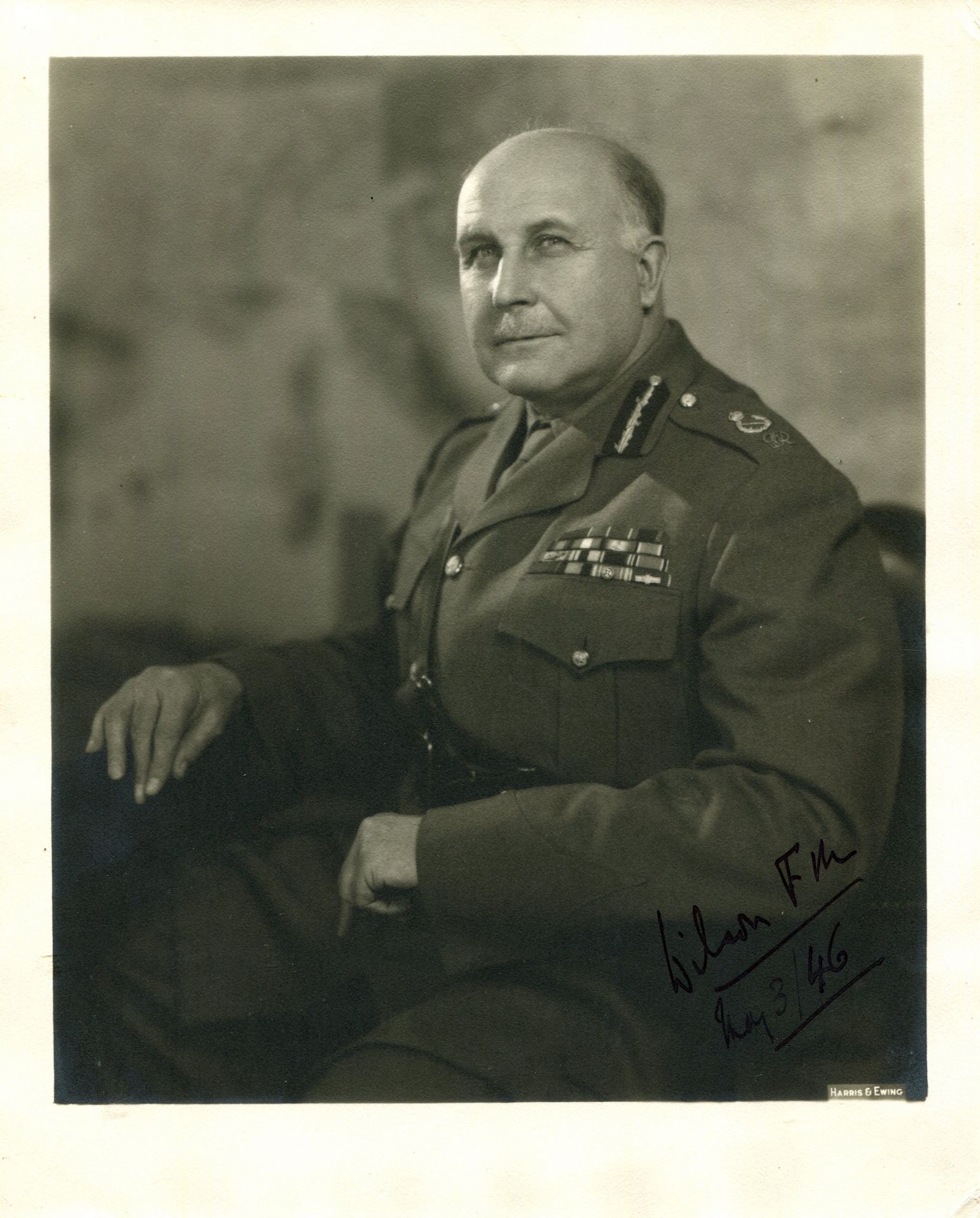 WILSON HENRY: (1881-1964) British Field Marshal who served as General Officer Commanding-in-Chief