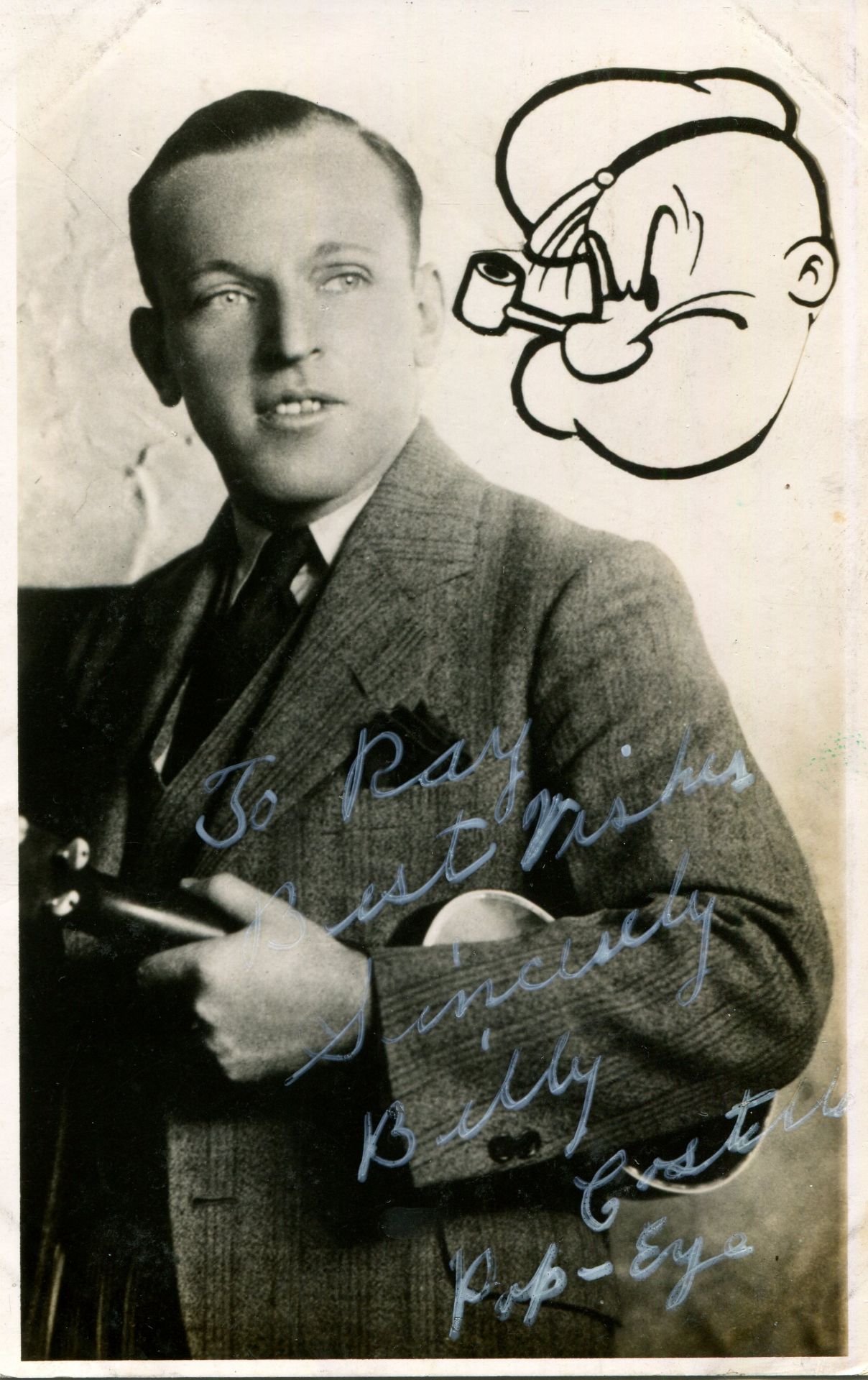 COSTELLO BILLY: (1898-1971) American actor,