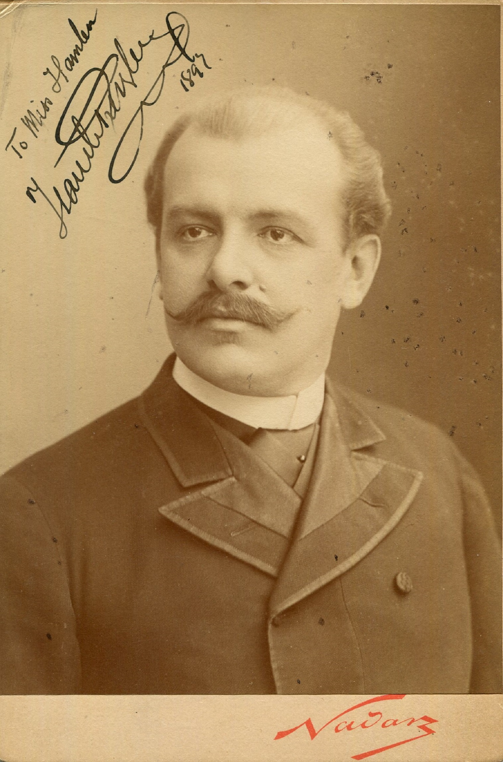 DE RESZKE JEAN: (1850-1925) Polish Tenor.