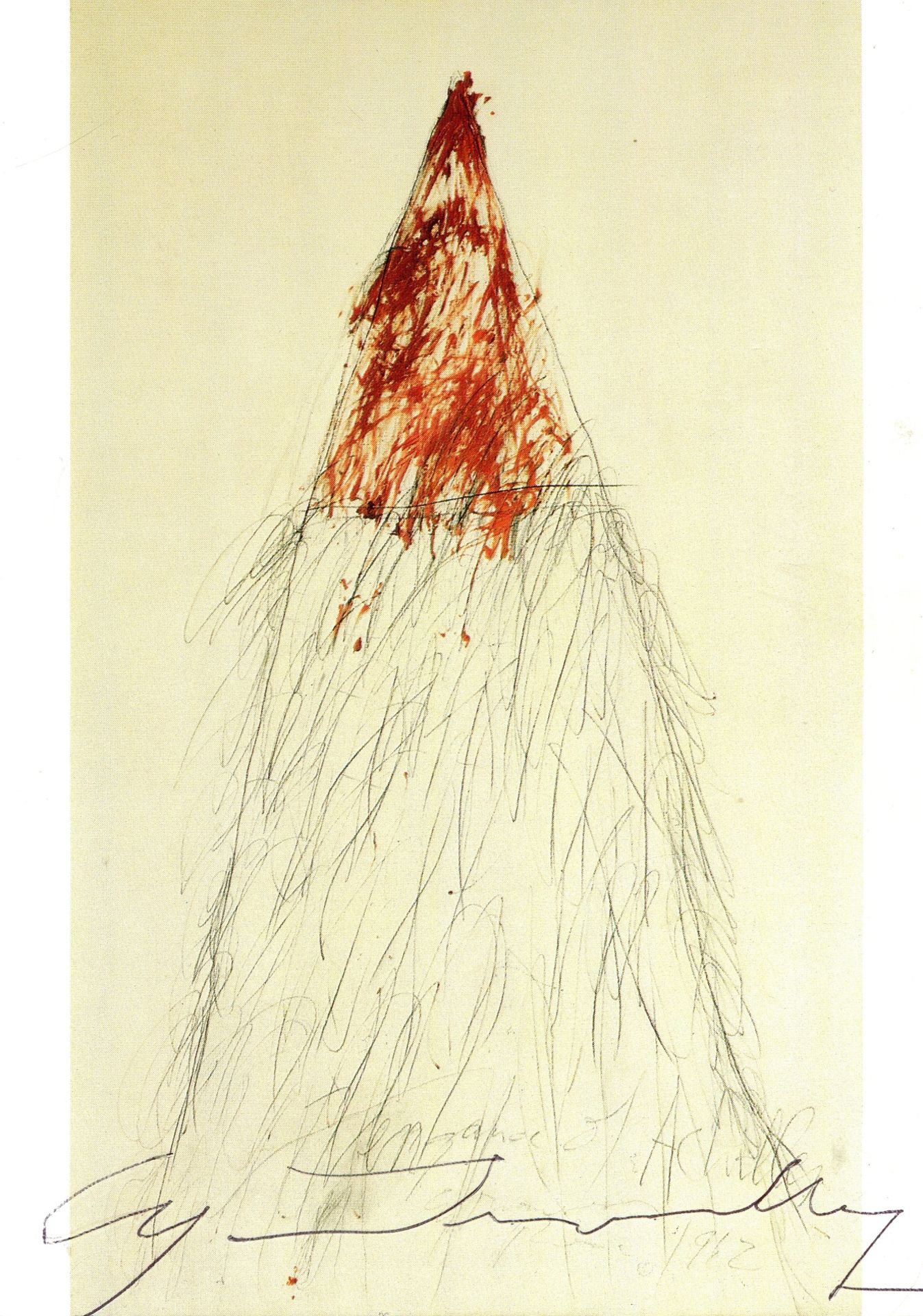 TWOMBLY CY: (1928-2011) American painter of large-scale and graffiti works.