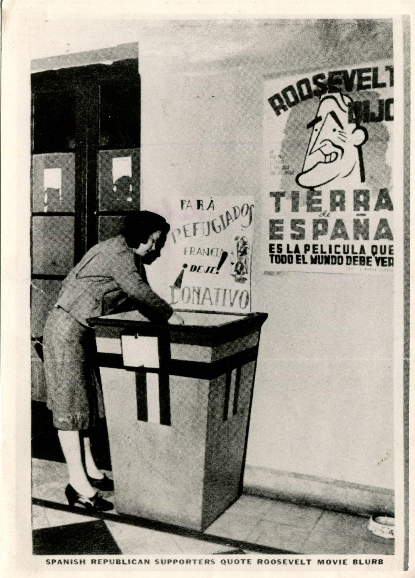 SPANISH EARTH THE: An original typescript of the narrative to the documentary film The Spanish - Bild 3 aus 8