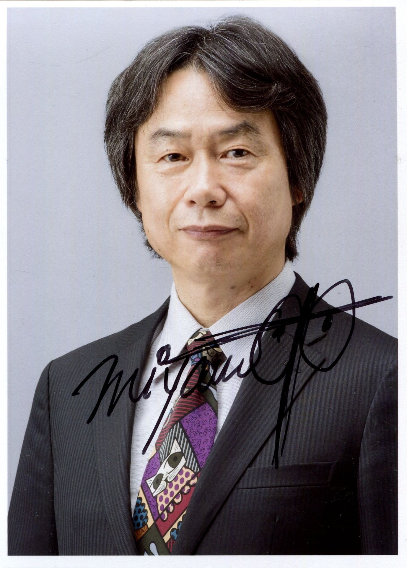 MIYAMOTO SHIGERU: (1952- ) Japanese video game designer, producer and game director at Nintendo.