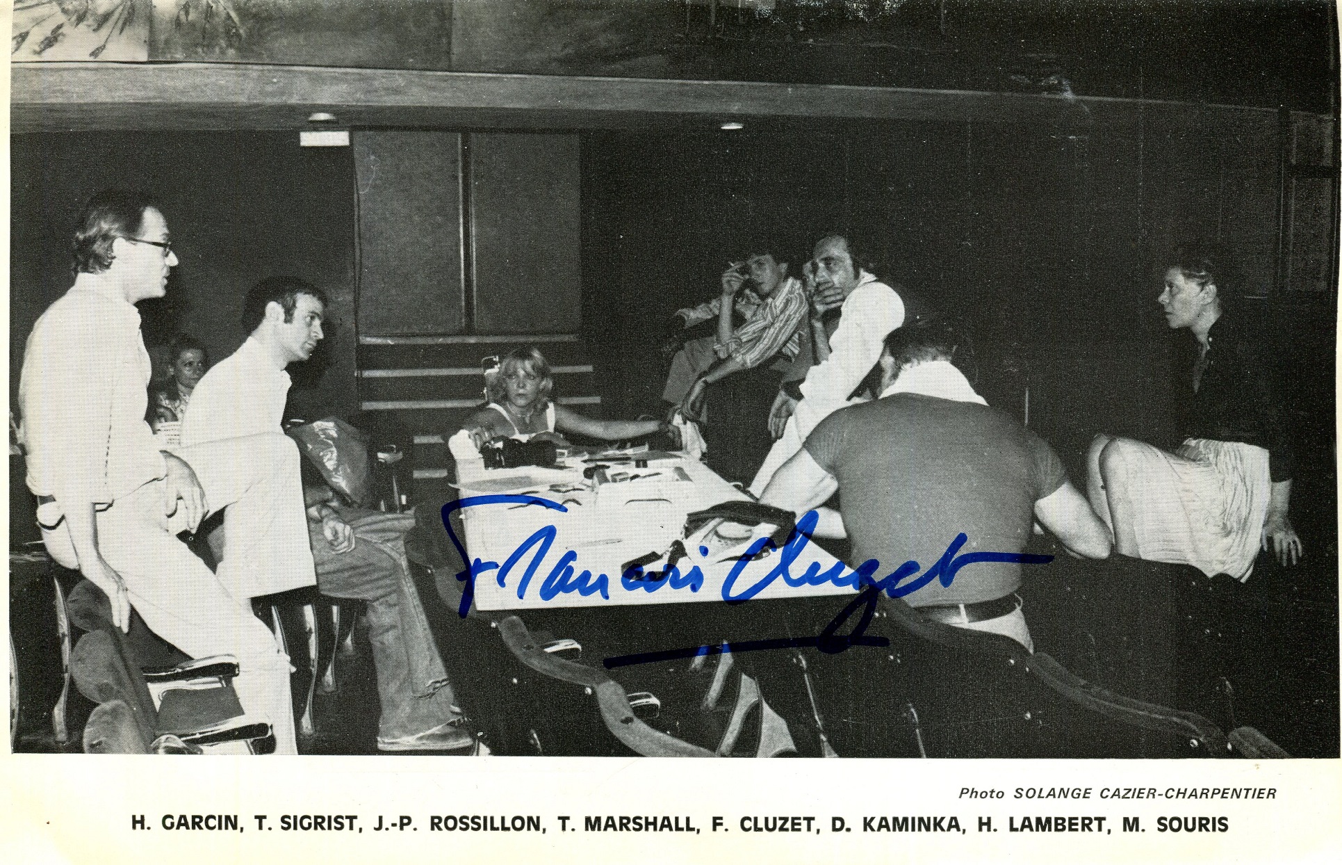 FRENCH THEATRE: Small selection of multiple signed theatre programmes by various actors, - Image 19 of 19