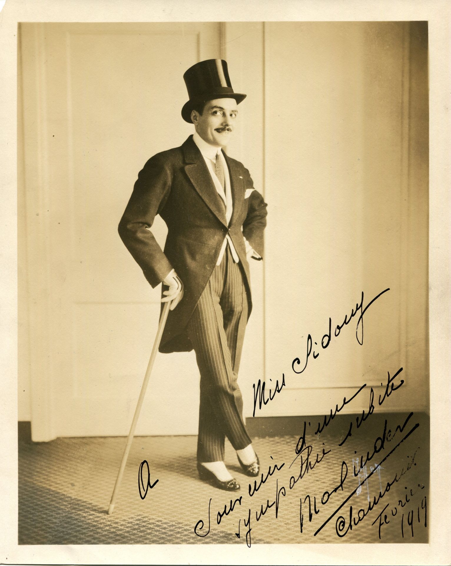 LINDER MAX: (1883-1925) French actor, director and comedian of the silent film era,