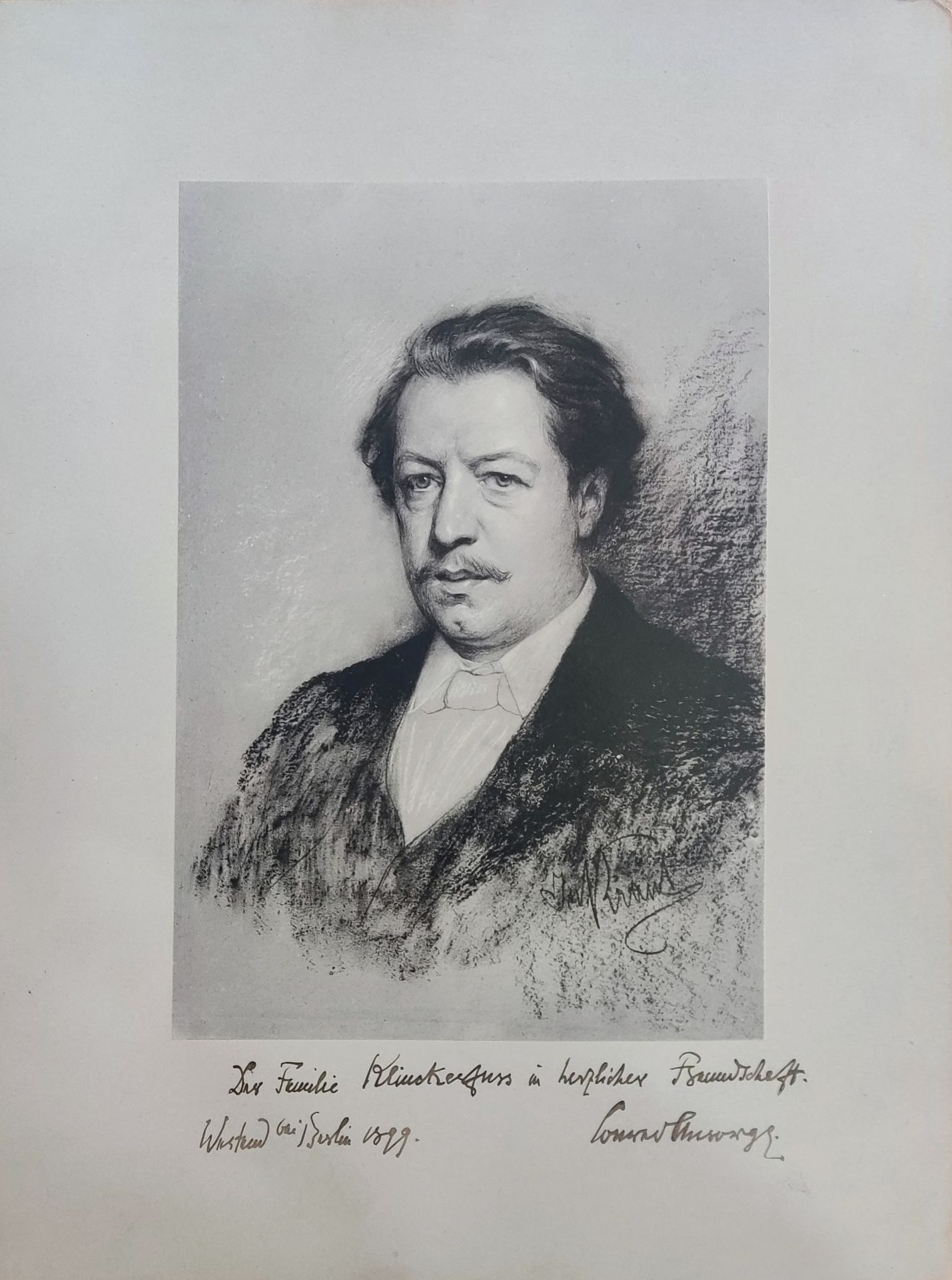 ANSORGE CONRAD: (1862-1930) German Pianist, Composer, and a reputed teacher.