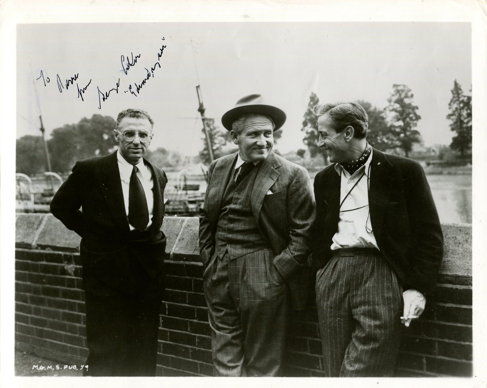 CUKOR GEORGE: (1899-1983) American film director, Academy Award winner.