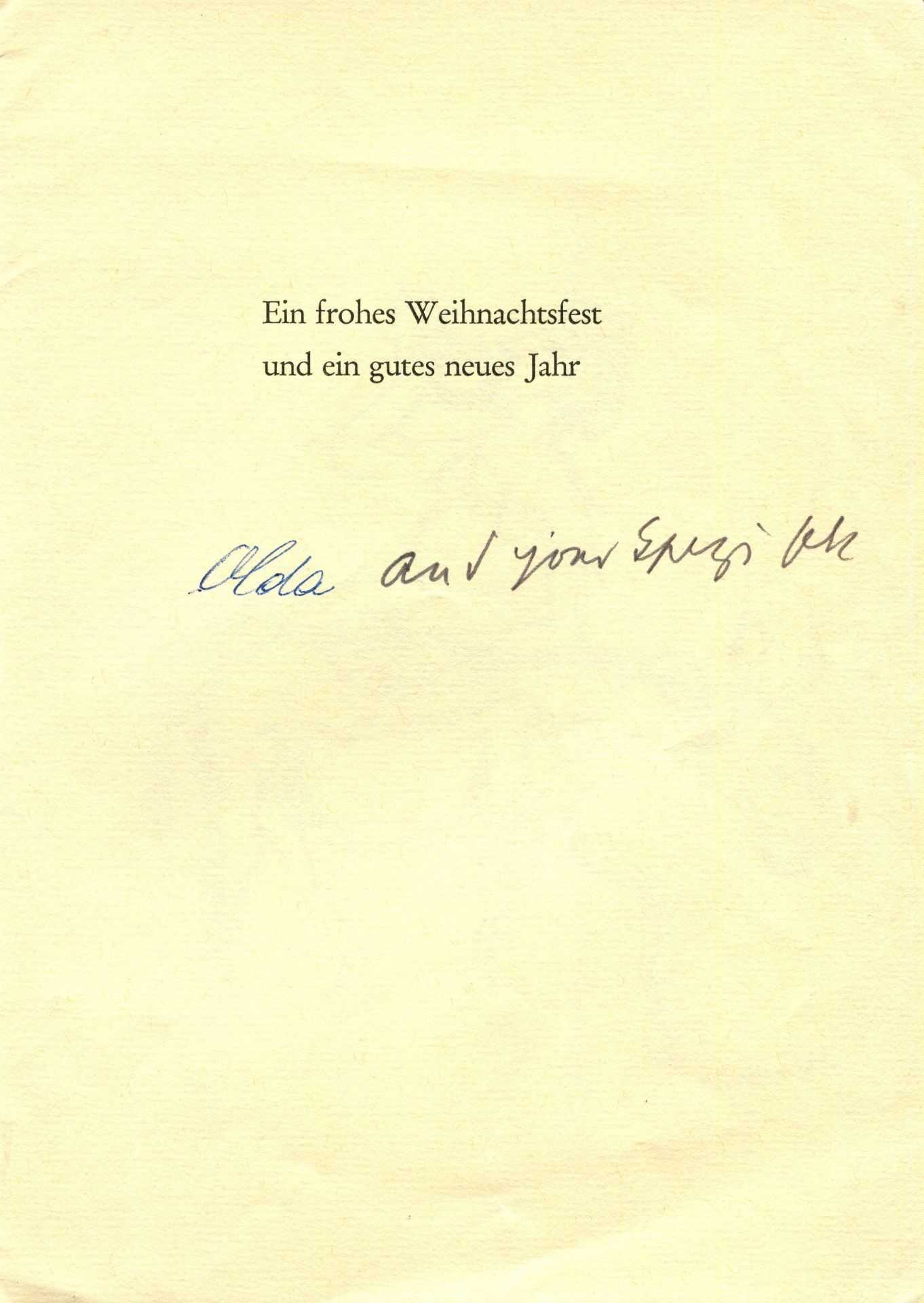 KOKOSCHKA OSKAR: (1886-1980) Austrian artist. - Bild 3 aus 4