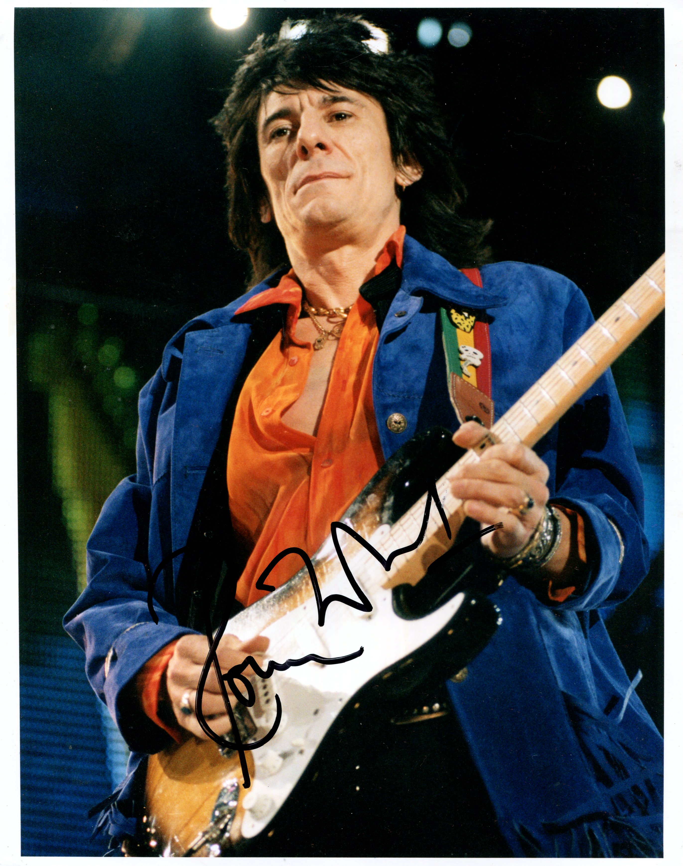 WOOD RONNIE: (1947- ) English rock musician, a member of the Rolling Stones.