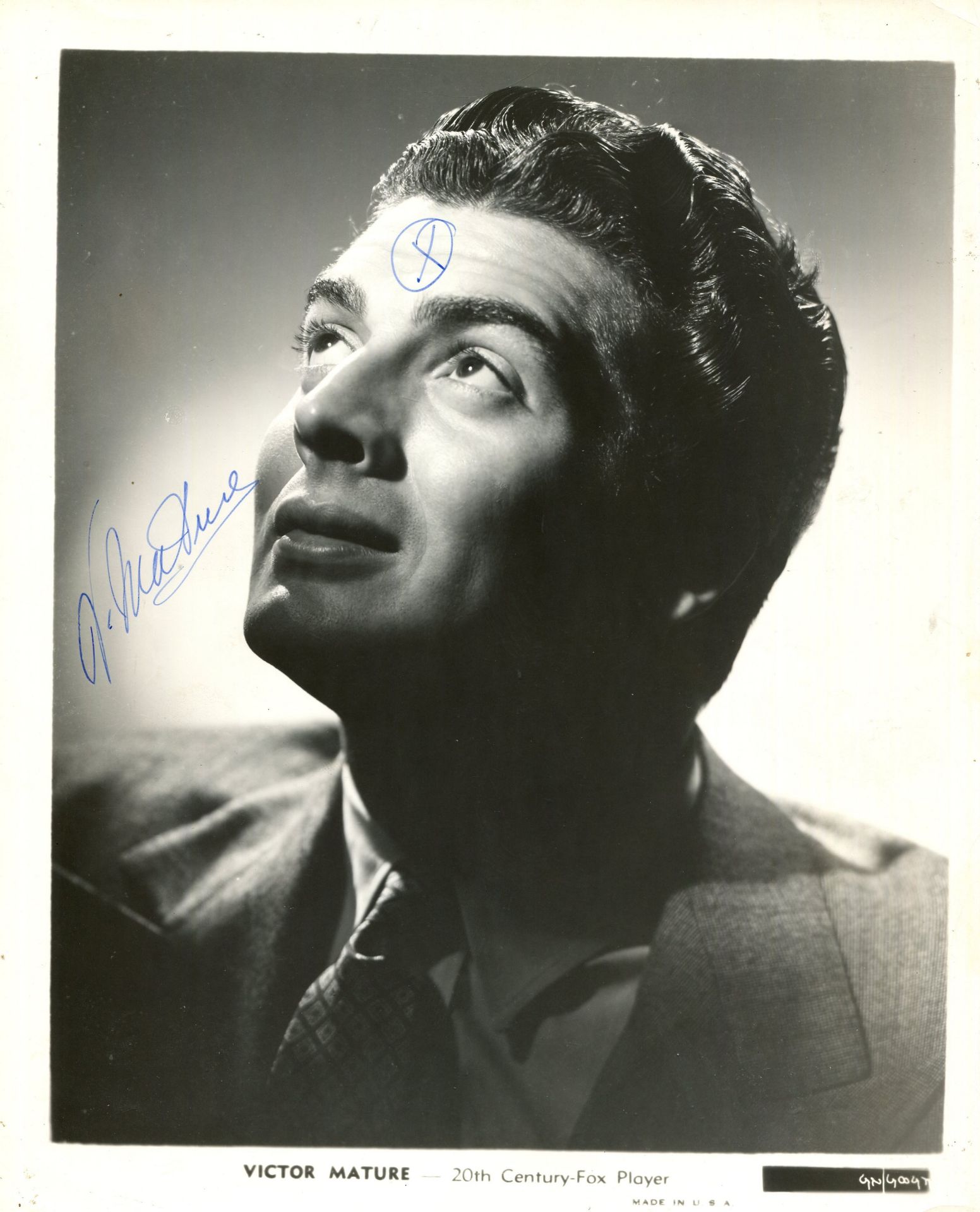 MATURE VICTOR: (1913-1999) American actor.