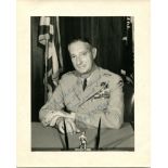 UNITED STATES ARMY: Small selection of vintage signed 8 x 10 photographs etc.