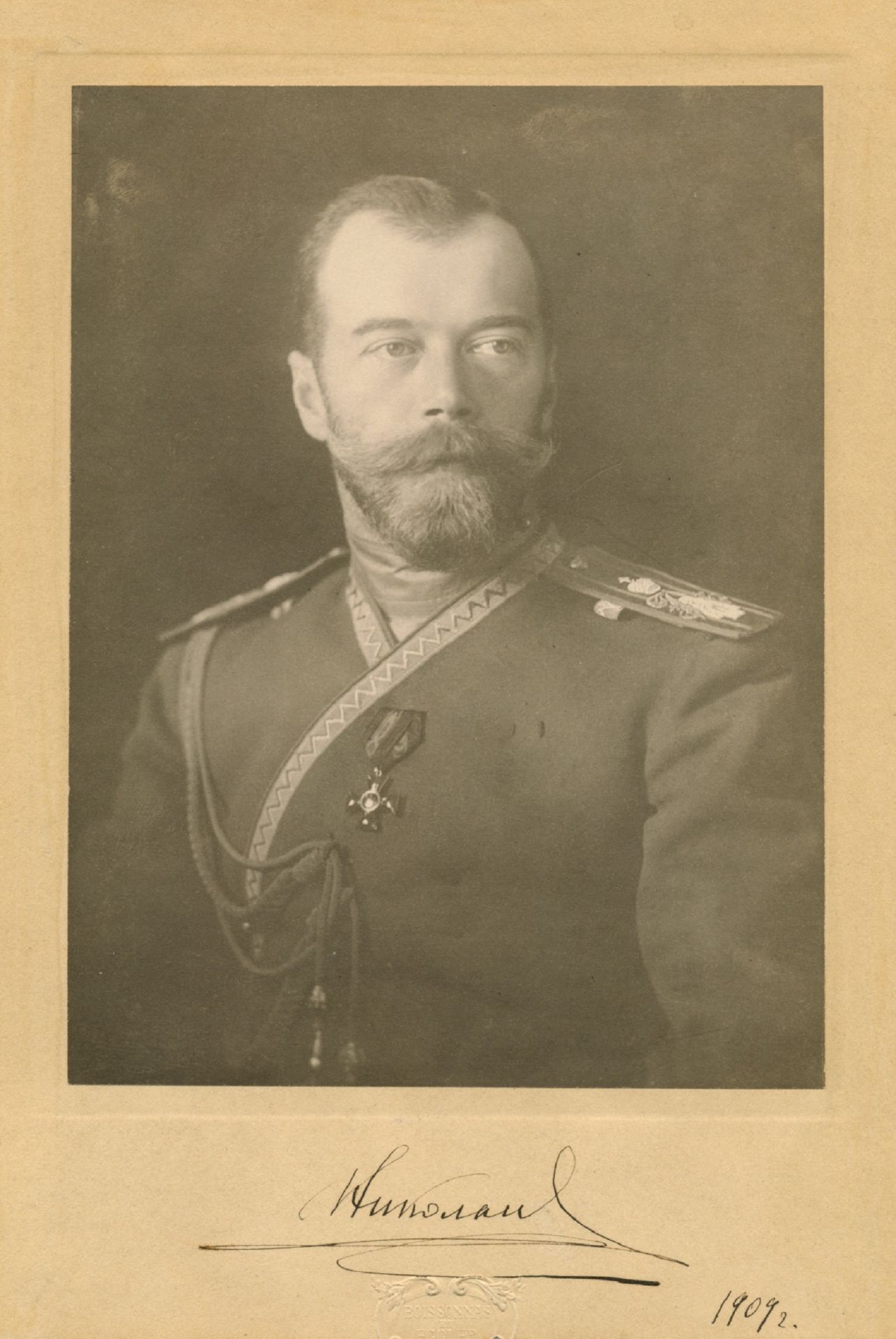 NICHOLAS II OF RUSSIA: (1868-1918) Emperor of Russia 1894-1917.