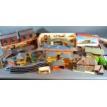 A Collection Of Model Railway Buildings to include stations together with a collection of other