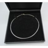 An 18ct White and Yellow Gold Necklace 12.2 gms