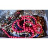 A Collection of Bead Necklaces and other items of jewellery