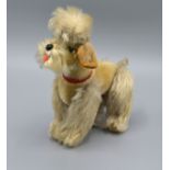 A Circa 1950's Steiff Grey Poodle 14 cms long