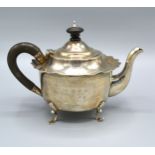 A Birmingham Silver Bachelor's Teapot 7 ozs.