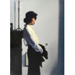 Jack Vettriano 'Figure Within An Interior Holding A Rose' Limited Edition No. 218 from 275 signed in