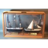 A Model Boat 'Newarp Of Great Yarmouth 1790' together with another model boat 'Owers Of Selsey