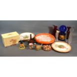 A Royal Doulton Shallow Bowl together with a collection of other ceramics to include a Beswick