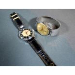 A Stainless Steel Cased Gentleman's Wrist Watch by Ingersoll together with another similar by