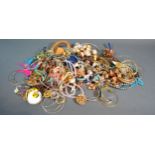 A Collection of Jewellery to include bead necklaces, bangles and other items