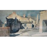 Frederick Donald Blake 'St. Ives' watercolour, signed, 29 x 45 cms