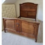 A French Oak Bedstead 155 cms wide