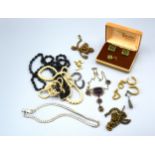 A Small Collection Of Jewellery to include necklaces, watch chains and other items