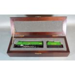 A Hornby OO Gauge R320 SR4-6-2 Exeter 21C101 within Limited Edition Wooden Box