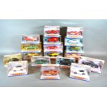 A Dinky Collection DY7-B Cadillac together with 17 other Dinky Collection by Matchbox model cars