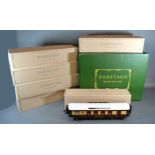 A Darstaed Trains Deluxe Pullman Series Golden Arrow Set within original boxes