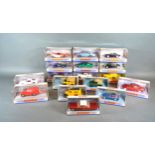 A Dinky Collection by Matchbox Ford Mustang together with 16 other Dinky Collection by Matchbox cars