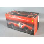 A Kyosho Die Cast Model Ferrari 250 GTO 1962 Le Mans Number 22 scale 1/18 within original box