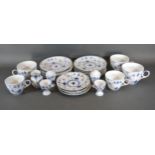 A Royal Copenhagen Onion Pattern Part Tea Service and other similar Royal Copenhagen items