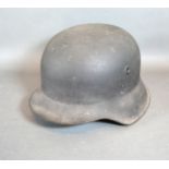 A World War II German Helmet M42